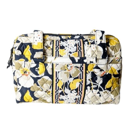 VERA BRADLEY Town Square Duffle Bag In Dogwood Pattern - Picture 2 of 7